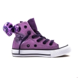 S48d8333 - Converse All Star Bow Back Juniors Dusty Lilac Camo - Kid - Shoes